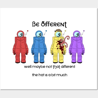 Be Different! Posters and Art